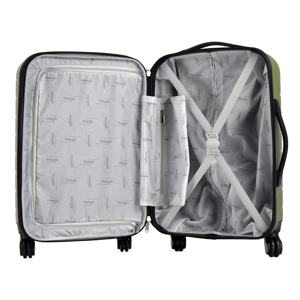 Expandable Spinner Rolling Carry-on with USB Port R387270