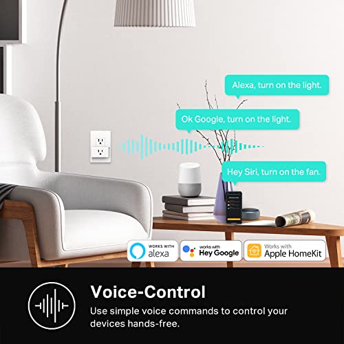 White 15A Smart Plug 4-Pack C544965