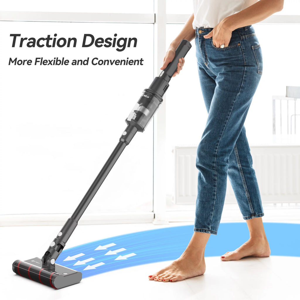 Cordless Vacuum Cleaner, 6-in-1 Stick Vacuum, 22000Pa Lightweight Handheld Vacuum F178
