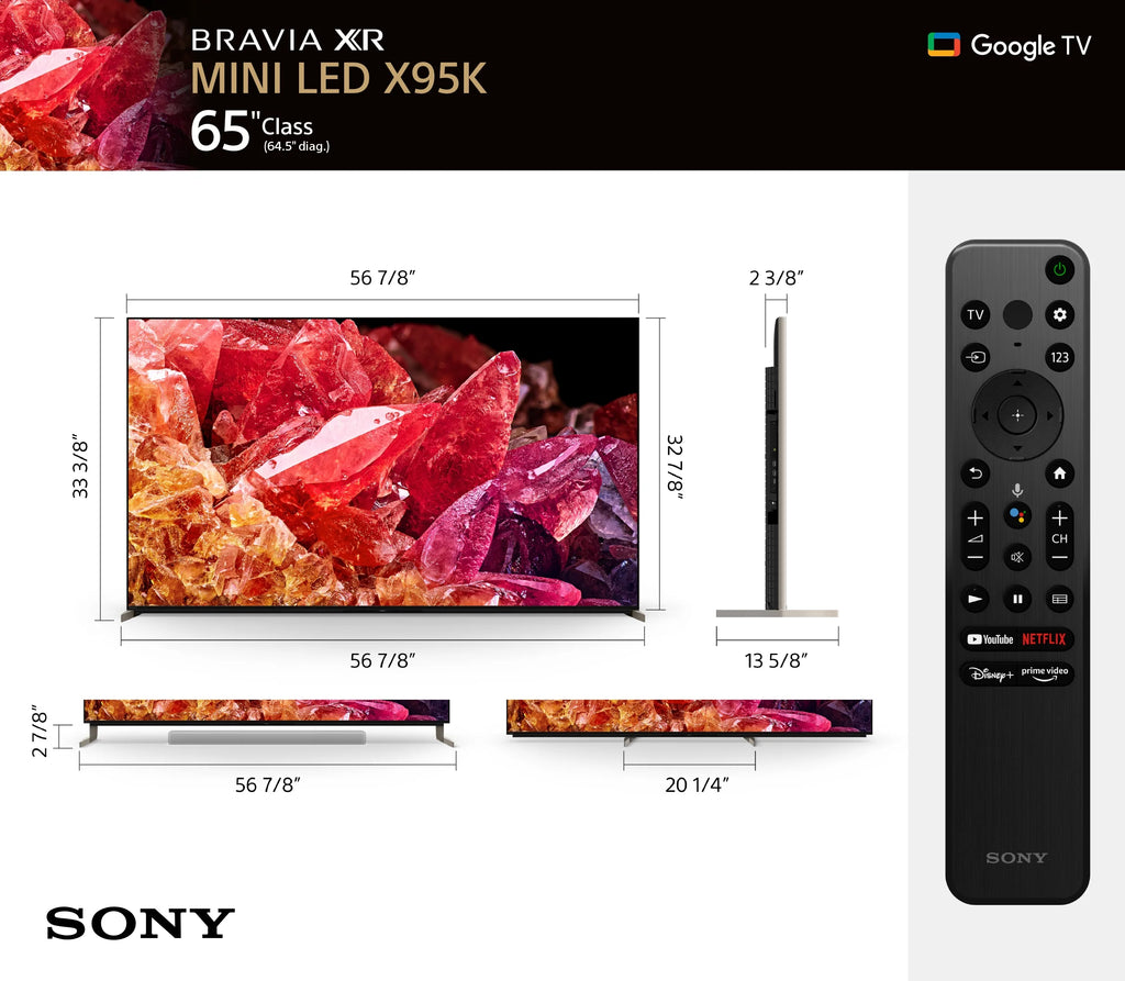 65" 4K HDR Mini LED Smart Google TV N109030