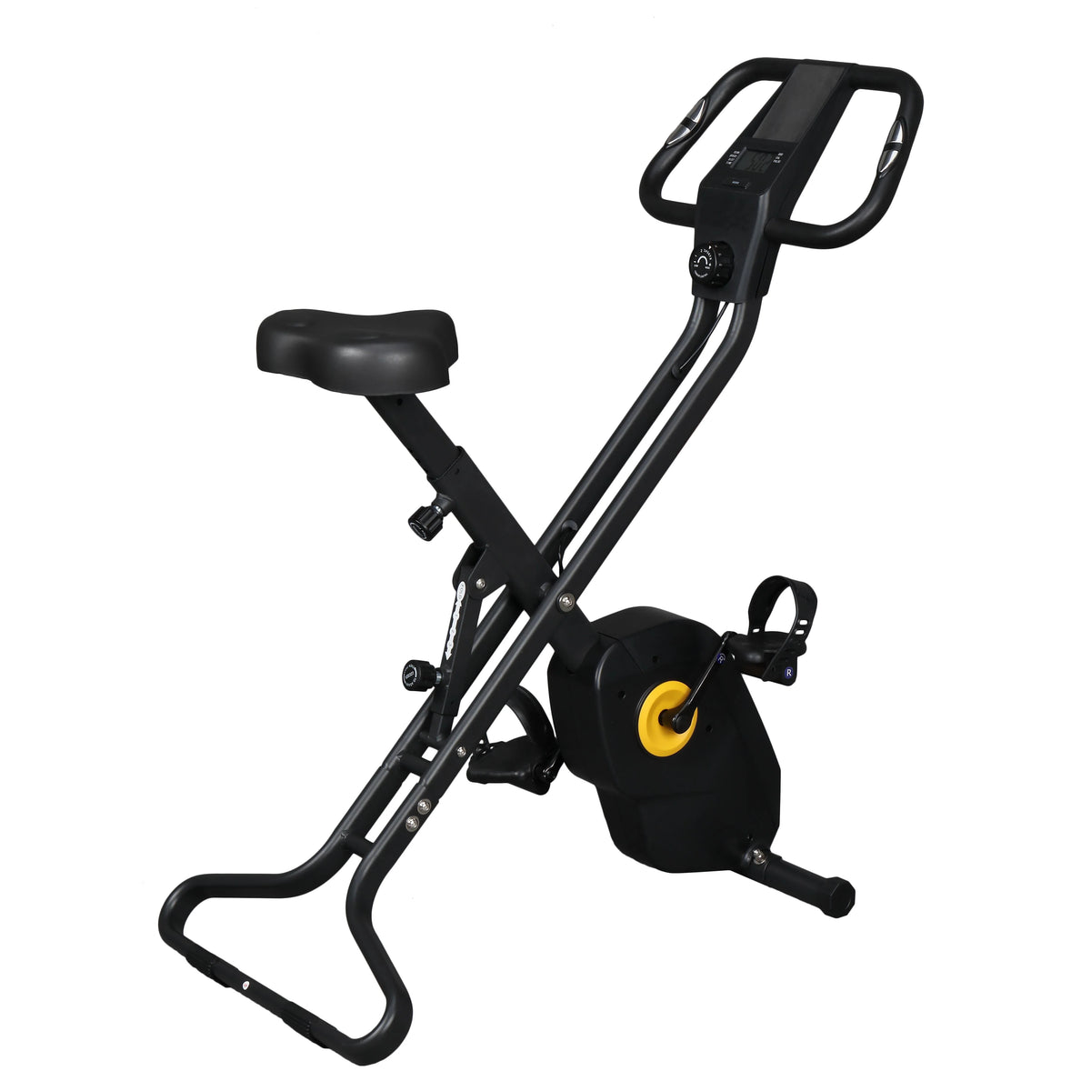 Adjustable Folding Stationary Exercise Bike I7587