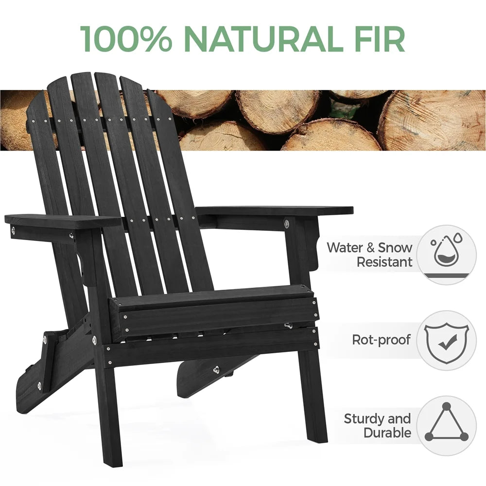 Folding Wooden Adirondack Chair X16966