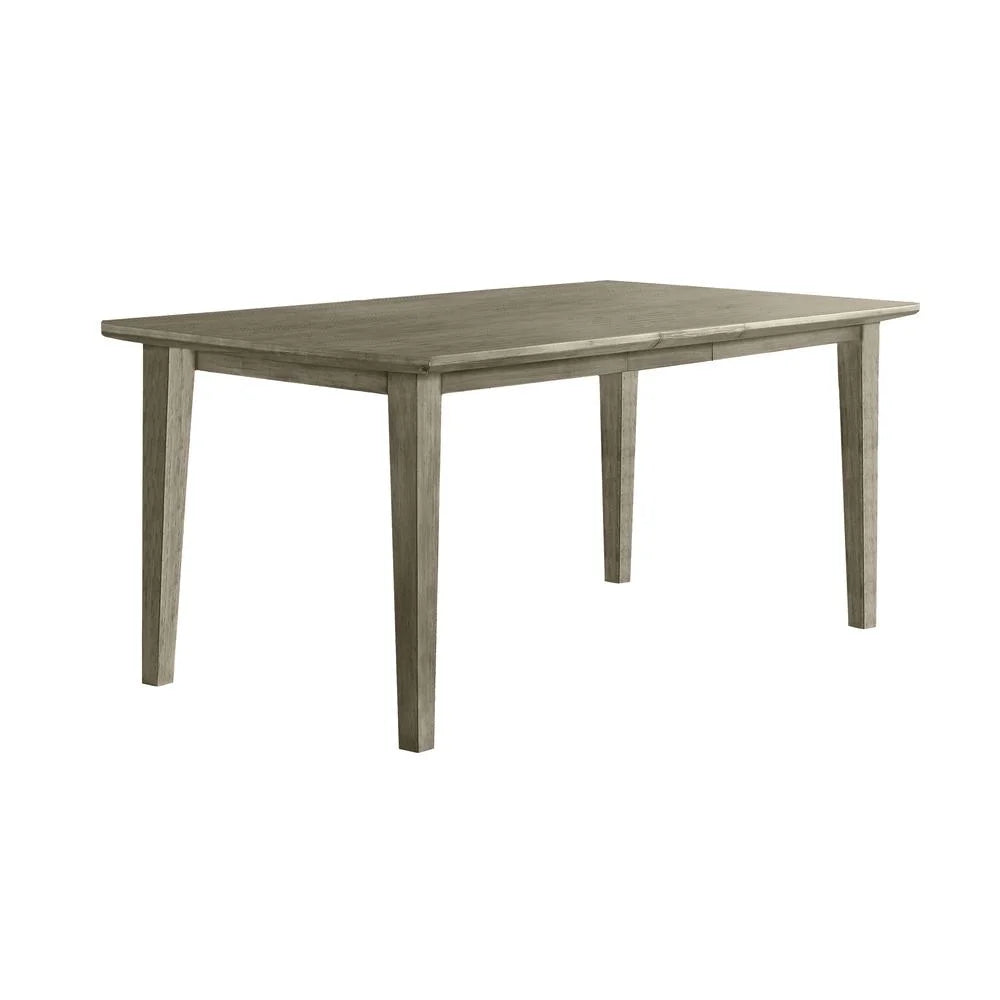 Sandy Gray Wood Rectangle Dining Table with Extensions G877
