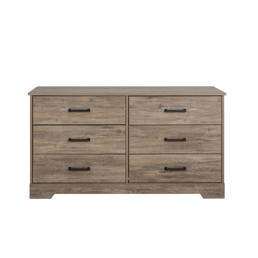 Black 6 Drawer Dresser N509998
