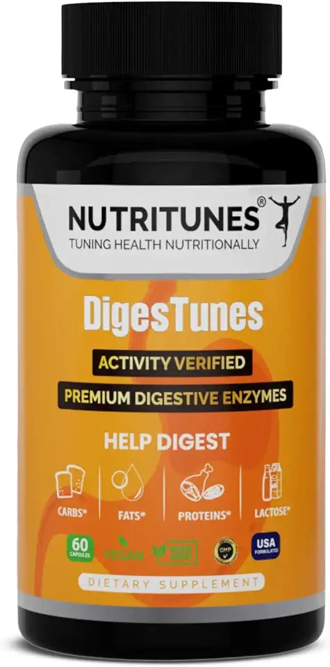 Digestive Enzymes Vegan Supplement T974