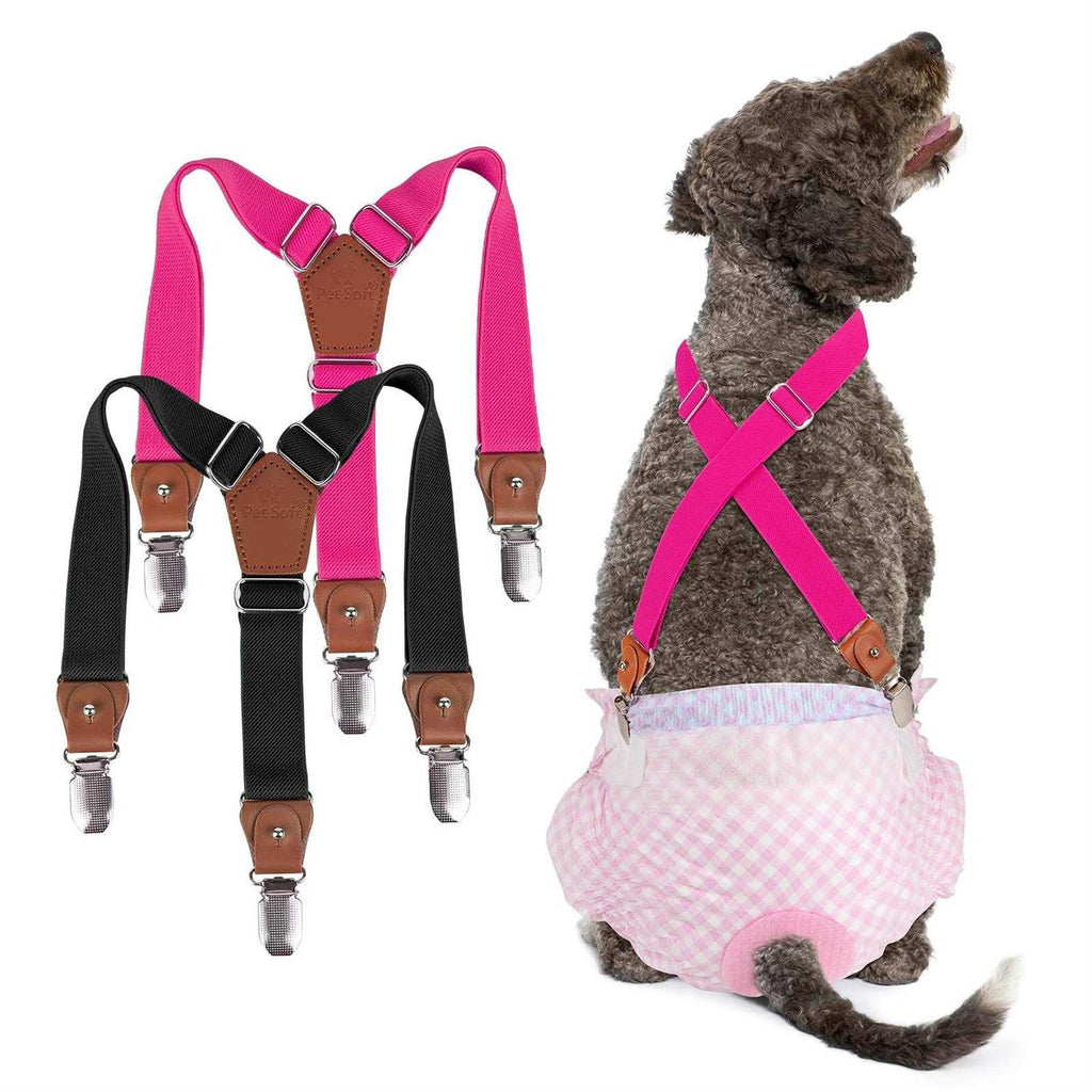 2 Pieces Dog Diaper Suspenders V296