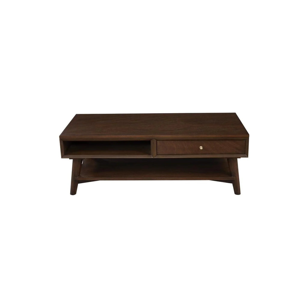 Wood 1 Drawer Coffee Table N2438