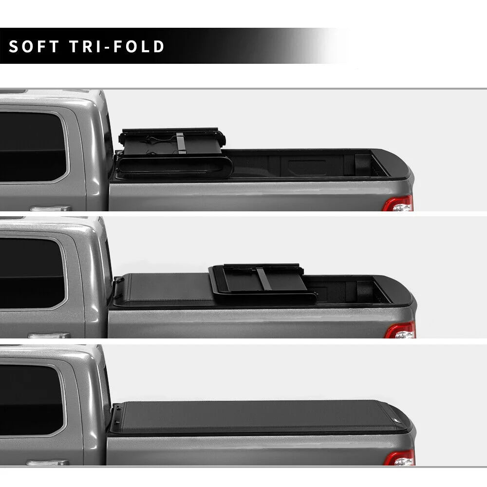 5.5 ft Bed Soft Tri-fold Tonneau Cover L785