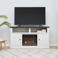 60" TV Console Stand with Electric Fireplace M39524