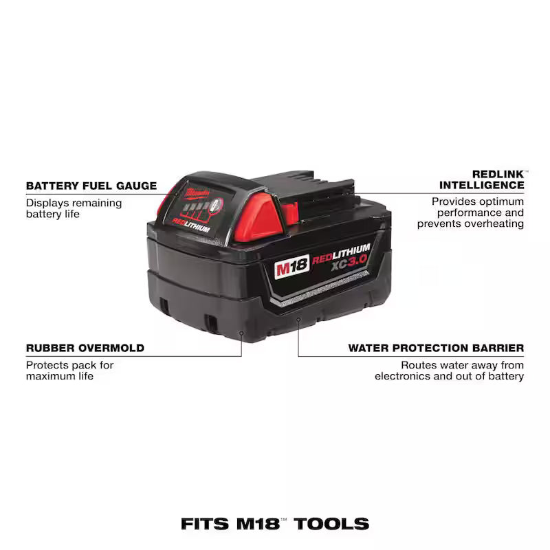 18-Volt Cordless 2200-Lumen LED Compact Site Light with Battery P76030