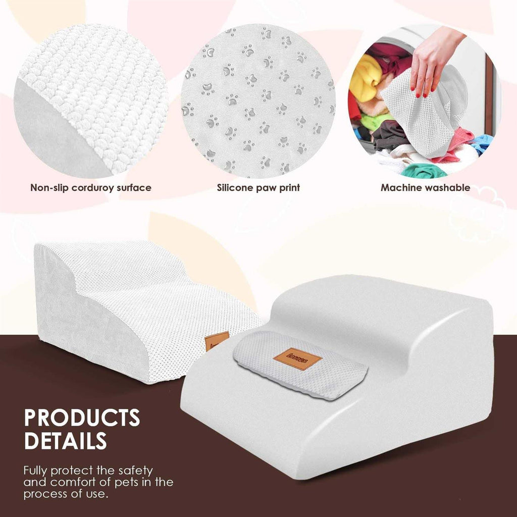 2-Step 30D Foam Pet Stairs with Waterproof Cover A663816