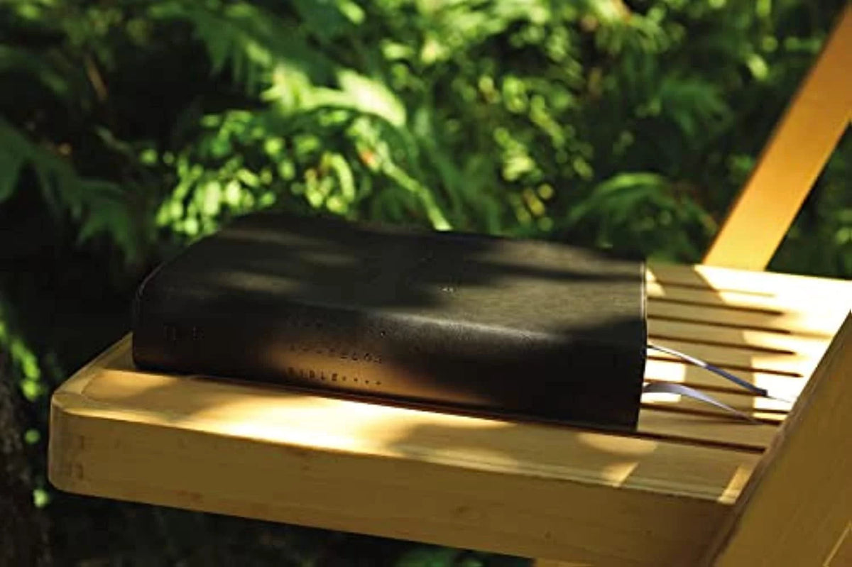Charcoal Leathersoft Bible I52856