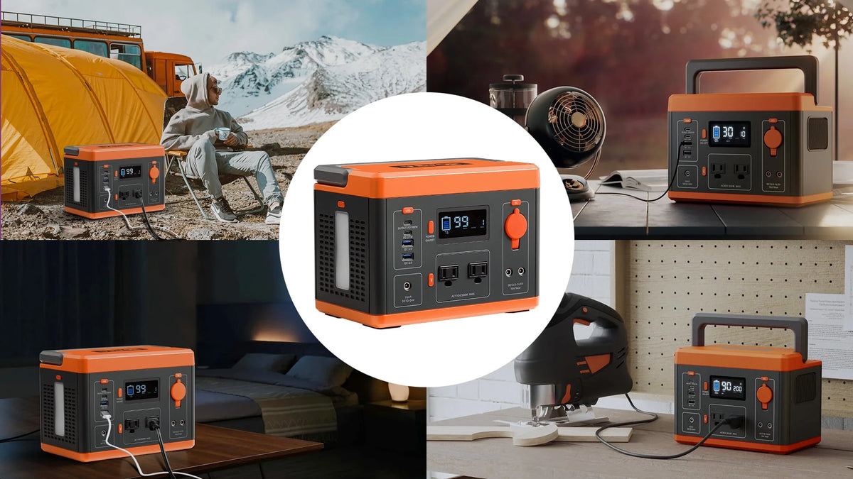 300W Portable Power Station 296Wh Solar Generator X876769