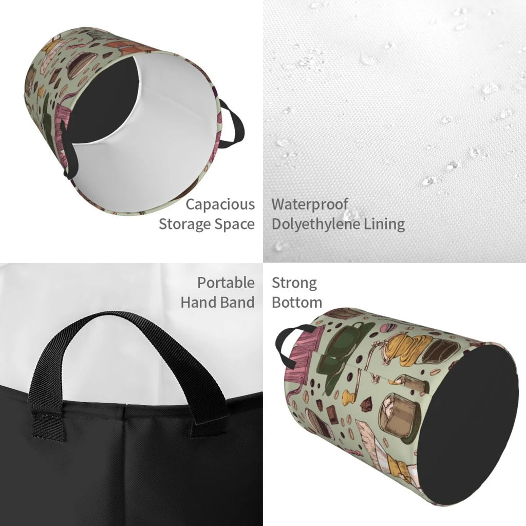 Foldable Laundry Hamper with Handles O3013