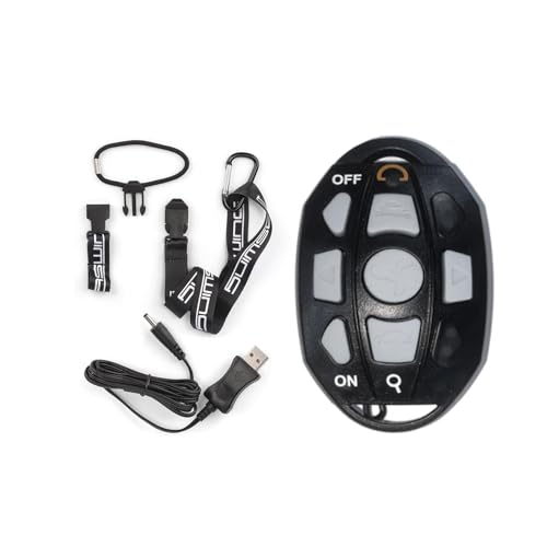 White 12V 55LBS 54inch Electric Bow Mount Trolling Motor with 2.4G Remote Control H9647
