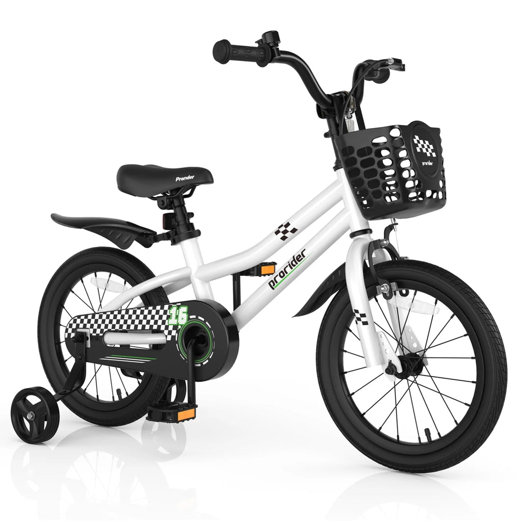 16'' Kids Bike with Training Wheels and Basket I85535